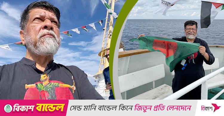 গাজার পথে শহিদুল আলম, সম্মান জানালো ফিলিস্তিন দূতাবাস