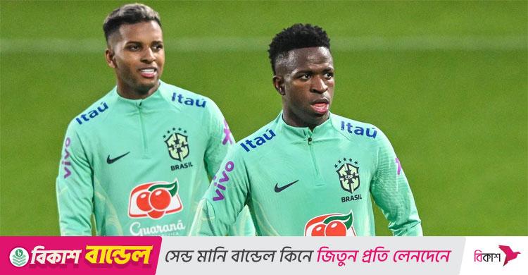 ব্রাজিল দলে ফিরলেন ভিনিসিয়ুস, এবারও নেই নেইমার