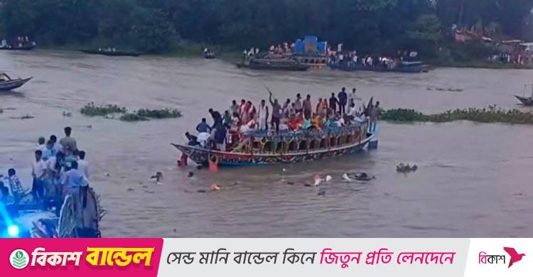 প্রতিমা বিসর্জনের সময় তুরাগ নদে নৌকাডুবি, দুই শিশু নিখোঁজ