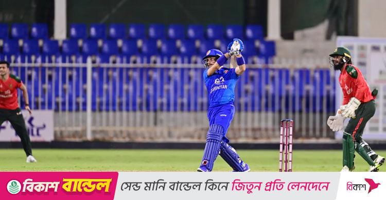 প্রথম টি-টোয়েন্টি / শেষের ঝড়ে বাংলাদেশকে চ্যালেঞ্জিং লক্ষ্য দিলো আফগানিস্তান