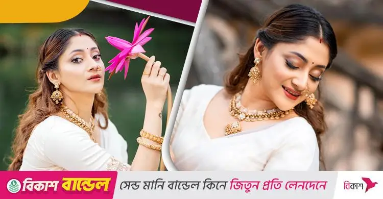 অবিবাহিত অভিনেত্রী পূজার কপালে সিঁদুর কেন?