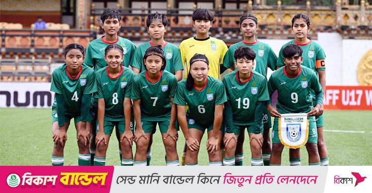 চীনে চোখ রেখে রোববার মধ্যপ্রাচ্যে যাচ্ছে কিশোরী ফুটবলাররা