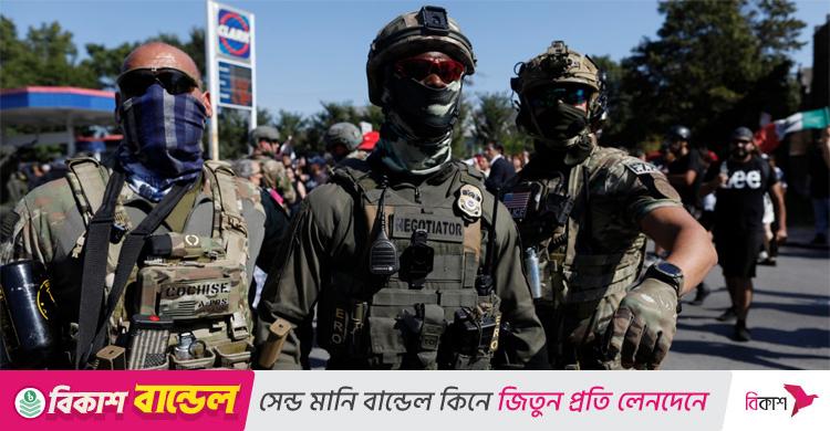 শিকাগোতে ন্যাশনাল গার্ড মোতায়েনের অনুমোদন ট্রাম্পের