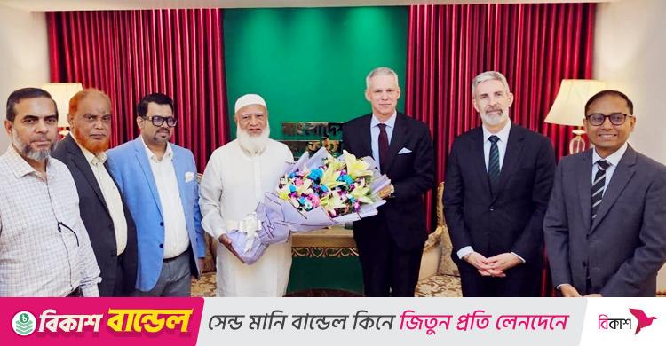 জামায়াত আমিরের স্বাস্থ্যের খোঁজ নিলেন সুইজারল্যান্ডের রাষ্ট্রদূত