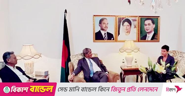 ফখরুলের সঙ্গে বৈঠক / নির্বাচনে ইসিকে সহায়তা করবে জাতিসংঘ: গোয়েন লুইস