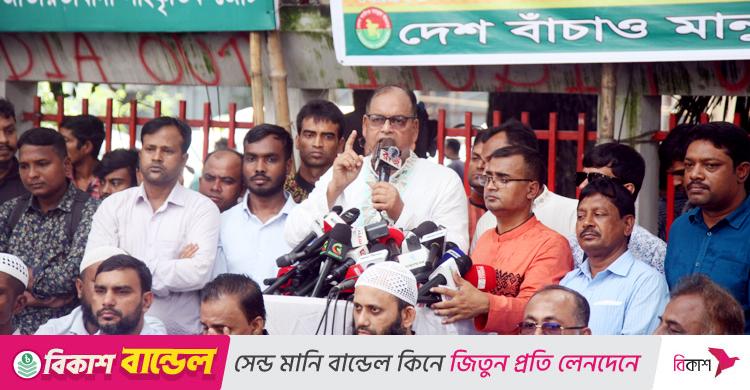 নির্বাচিত সরকার প্রতিষ্ঠায় বাধাদানকারীরাই গণতন্ত্রের শত্রু: দুদু