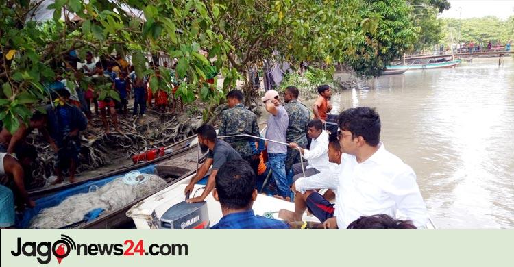 বরিশালে ৯ লাখ মিটার জাল জব্দ, ৫৭ জেলের কারাদণ্ড