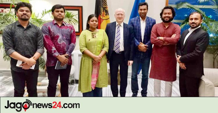 জার্মান রাষ্ট্রদূতের সঙ্গে এনসিপি নেতাদের সাক্ষাৎ