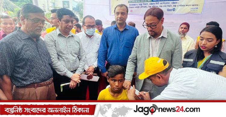চসিক মেয়র / চট্টগ্রাম সিটিতে ৮ লাখ ২৯ হাজার শিশুকে দেওয়া হবে টাইফয়েডের টিকা