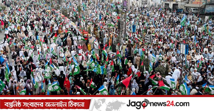 পাকিস্তানে ইসরায়েলবিরোধী বিক্ষোভে সংঘর্ষ, পুলিশসহ নিহত ৫