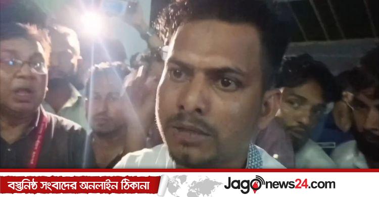 চাকসু নির্বাচন / সাংবাদিকের সঙ্গে ছাত্রদলের জিএস প্রার্থীর অশোভন আচরণ