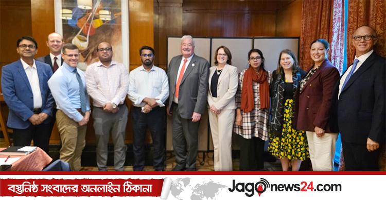 আইআরআই প্রি ইলেকশন মিশনের সঙ্গে গণঅধিকার পরিষদের বৈঠক