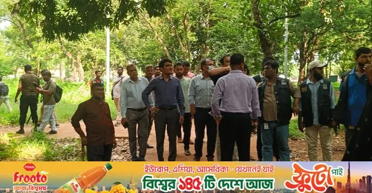 সোহরাওয়ার্দী উদ্যানের সব অবৈধ স্থাপনা ও দোকানপাট উচ্ছেদ করা হয়েছে