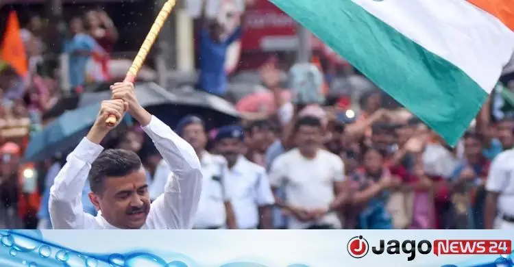 ‘ফ্রি প্যালেস্টাইন’ বাদ দিয়ে কাশ্মীর দখলে স্লোগান দেওয়া উচিত: শুভেন্দু