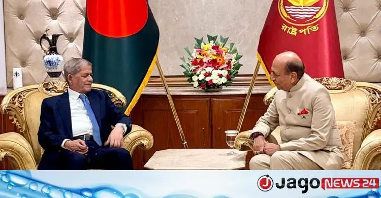 রাষ্ট্রপতির সঙ্গে ভারতীয় হাইকমিশনারের সাক্ষাৎ